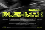 Rushmax, a Sans Serif Font by Artisan Themes (Thumbnail 1 of 11)