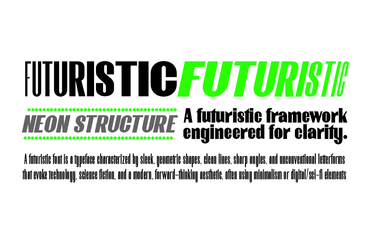 Fyntra Cybe Modern Narrow Sans Serif, a Sans Serif Font by groens (Photo 3 of 7)
