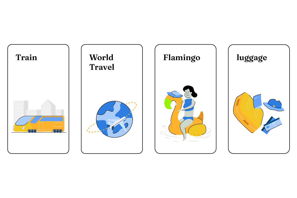 44 UX Illustration | Vacation, a Seasonal Illustration by Directico Design Kit (Photo 8 of 8)