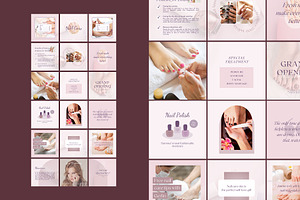 Nail Care Puzzle Instagram CANVA