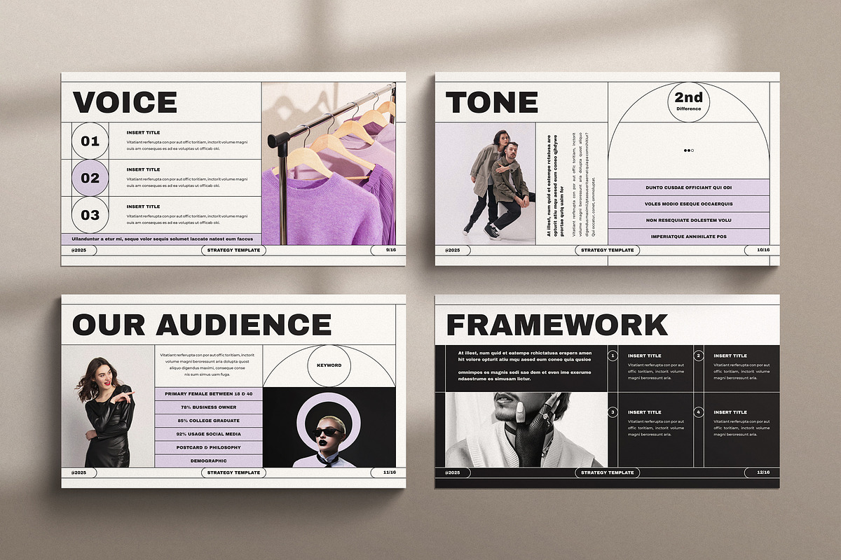 Brand Strategy Guide Presentation, a Presentation Template by TemplatesForest (Photo 4 of 6)