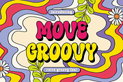 Move Groovy Font, a Font by Typegoals Studio (Thumbnail 1 of 7)