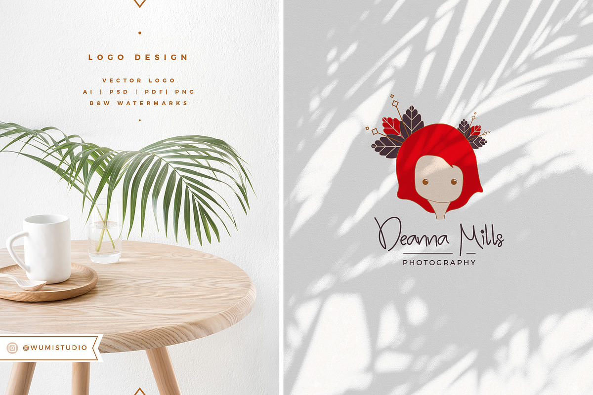 BUNDLE - Feminine Logos, a Branding & Logo Template by Wumi Studio (Photo 2 of 8)