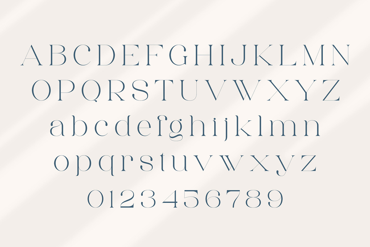 TESSA - Elegant Serif Font, a Serif Font by Aqeel_Art (Photo 10 of 12)
