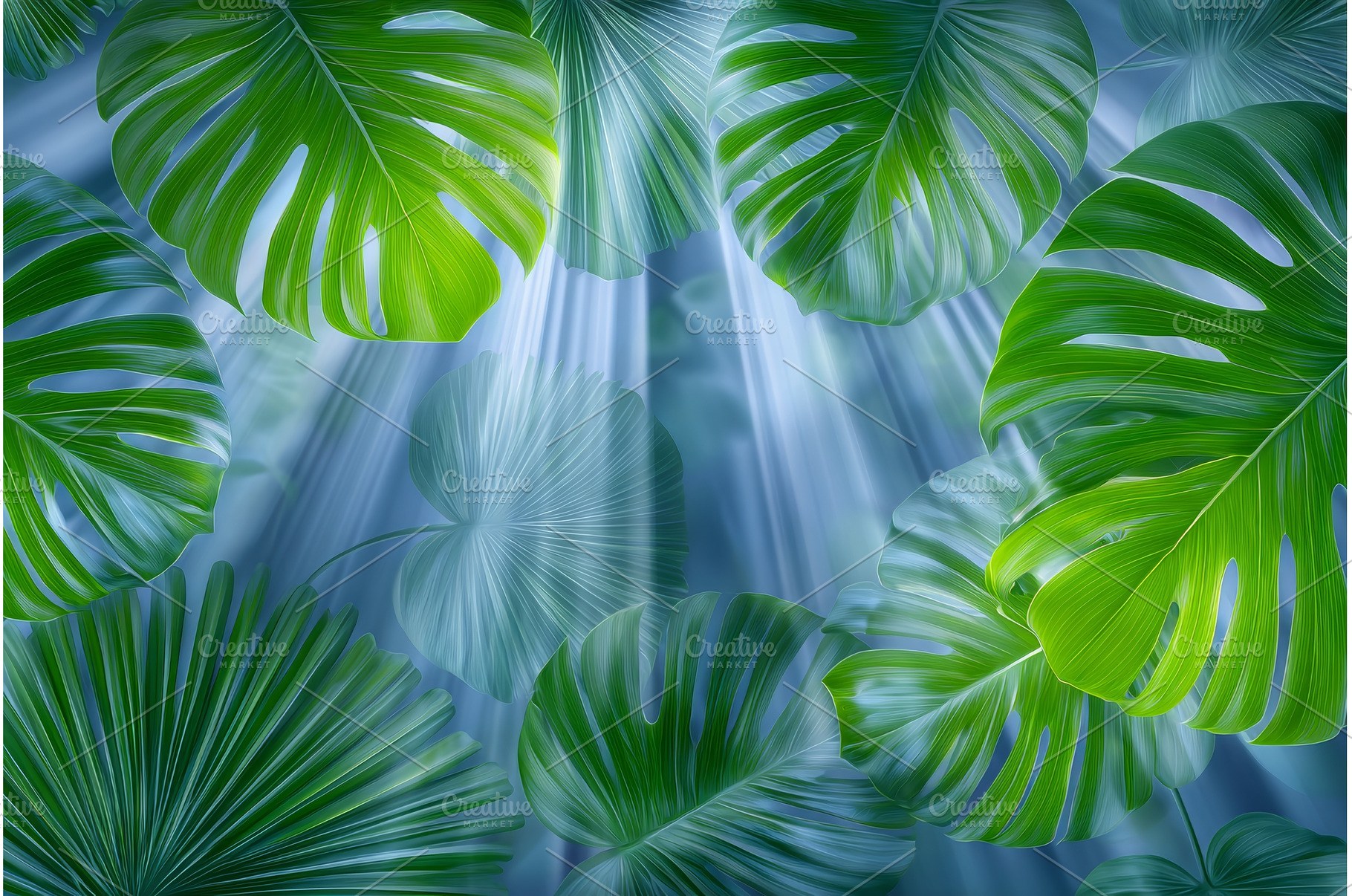 Sunlight filters down through the, a Nature Photo by ZinetroN