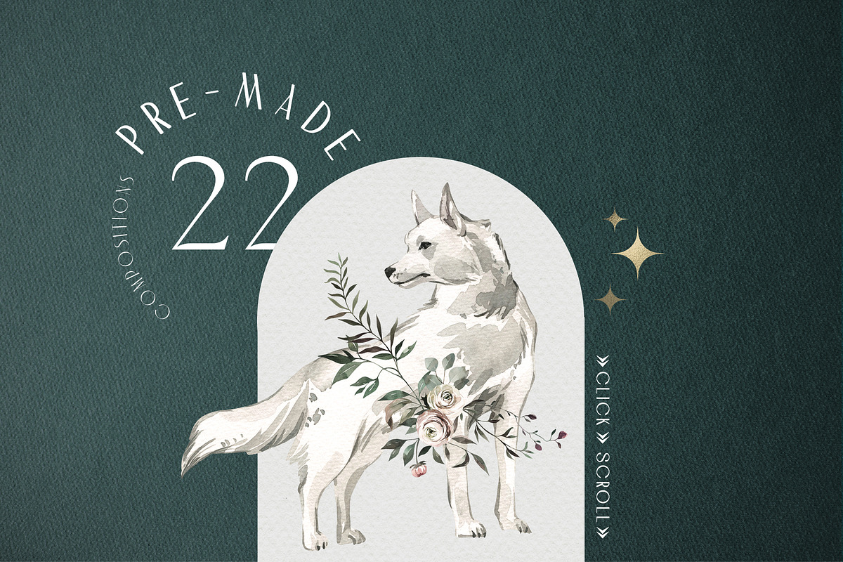 WINTER MOOD Seasonal collection, a Seasonal Illustration by Anastezia Luneva (Photo 6 of 16)