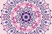 Colored Mandala Backgrounds Set, a Background Graphic by Soulprint Mercury (Thumbnail 3 of 5)