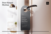 Door Hanger Mockups, a Product Mockup by Xtrahive (Thumbnail 3 of 4)