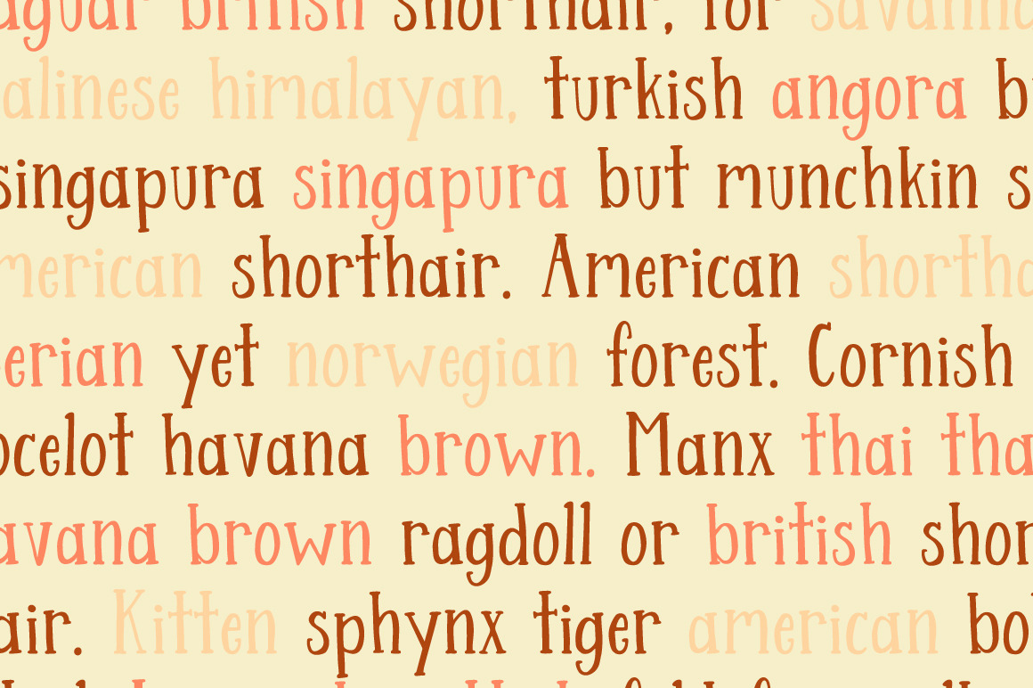 Streusel Kuchen Handwritten Serif, a Serif Font by Kellie Jayne Studio (Photo 6 of 10)