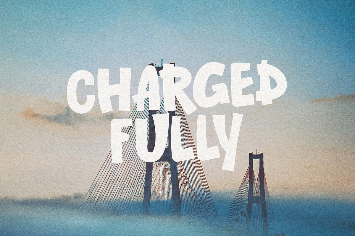 Akimila Plawud Bold Urban Display, a Handwritten Font by Maulana Creative (Photo 3 of 7)