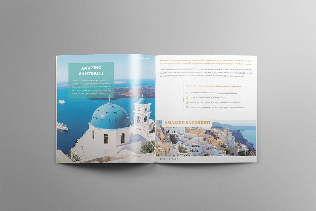 Travel Time Brochure | A4 - Square, a Brochure Template by Carlos Fernando (Photo 13 of 14)