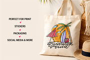 Summer Illustrations & Doodles Set, a Seasonal Illustration by Oktyabr (Thumbnail 9 of 10)
