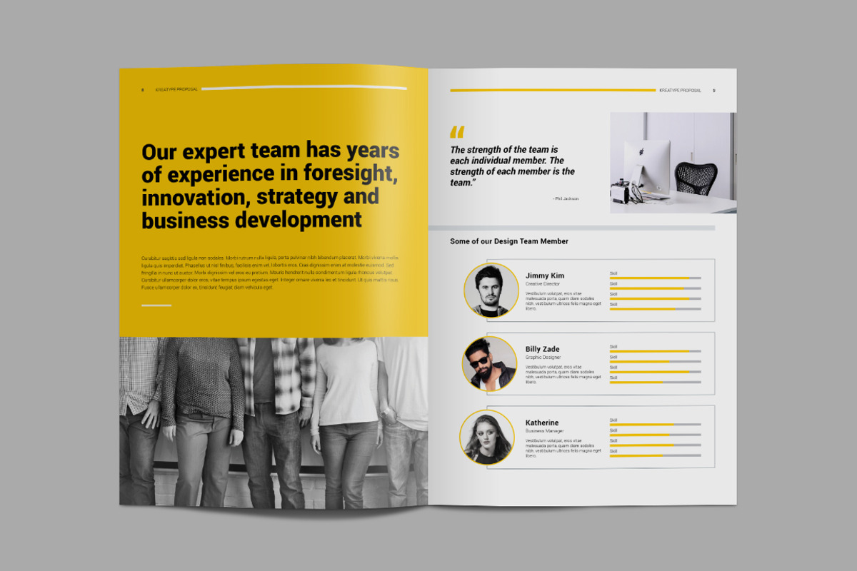 Kreatype Proposal, a Brochure Template by Kreatype Studio (Photo 9 of 19)