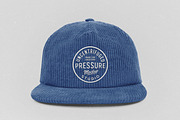 Realistic Corduroy Hat Mockup, a Hat Mockup by Uncentrifuged Pressure (Thumbnail 2 of 7)
