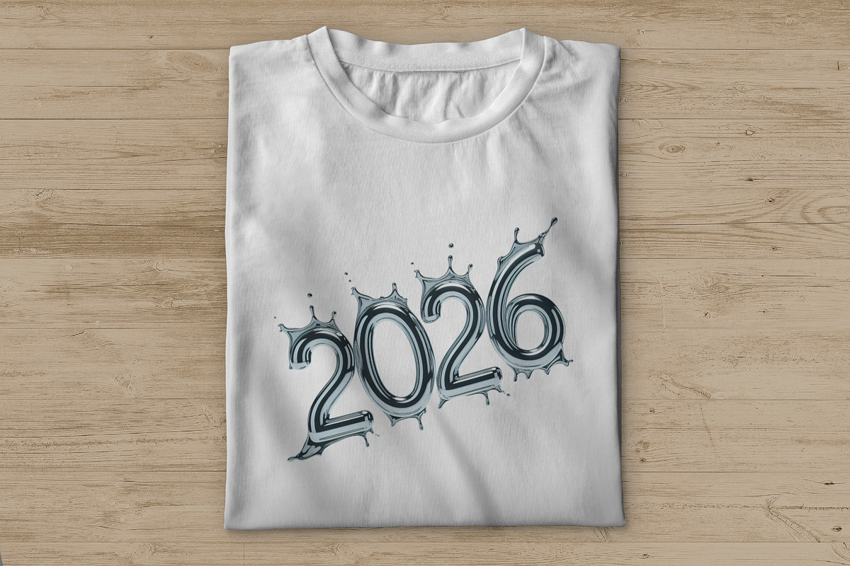 Cosmic New Year 2026 Clipart Bundle, an Illustration by Ahmad Designs (Photo 2 of 3)
