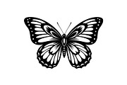 Butterfly Silhouette SVG Bundle, an Illustration by Gaye Art (Thumbnail 2 of 31)