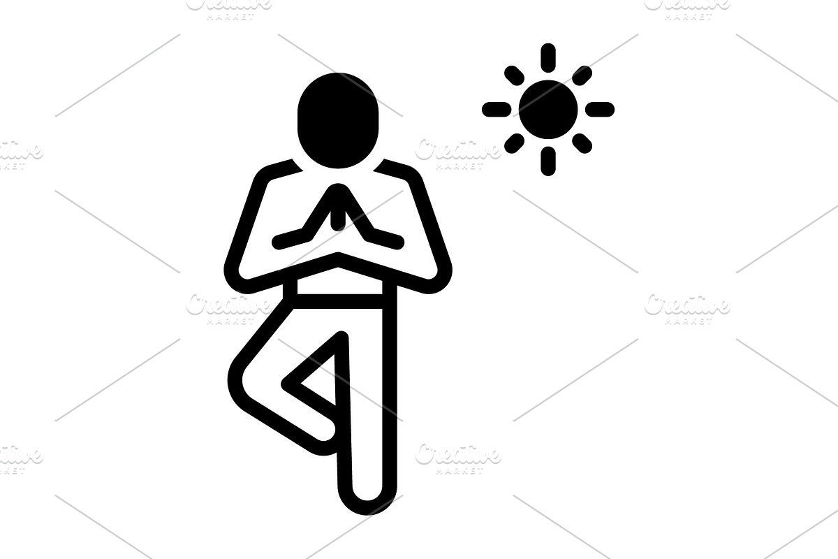 Wellness wellbeing solid icon, a Solid Icon by Creative priyanka