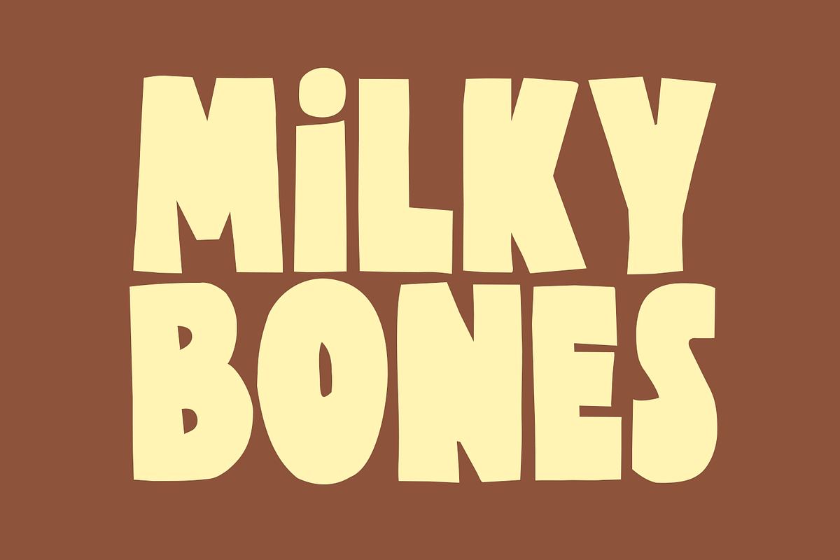 Crumble Cheesecake Bold Playful Font, a Handwritten Font by Viswell (Photo 9 of 11)