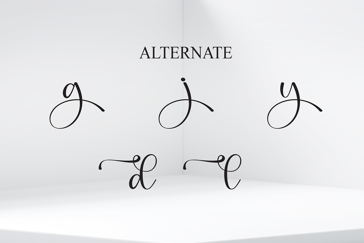 Angle | Script Font, a Handwritten Font by Scratchones (Photo 8 of 9)