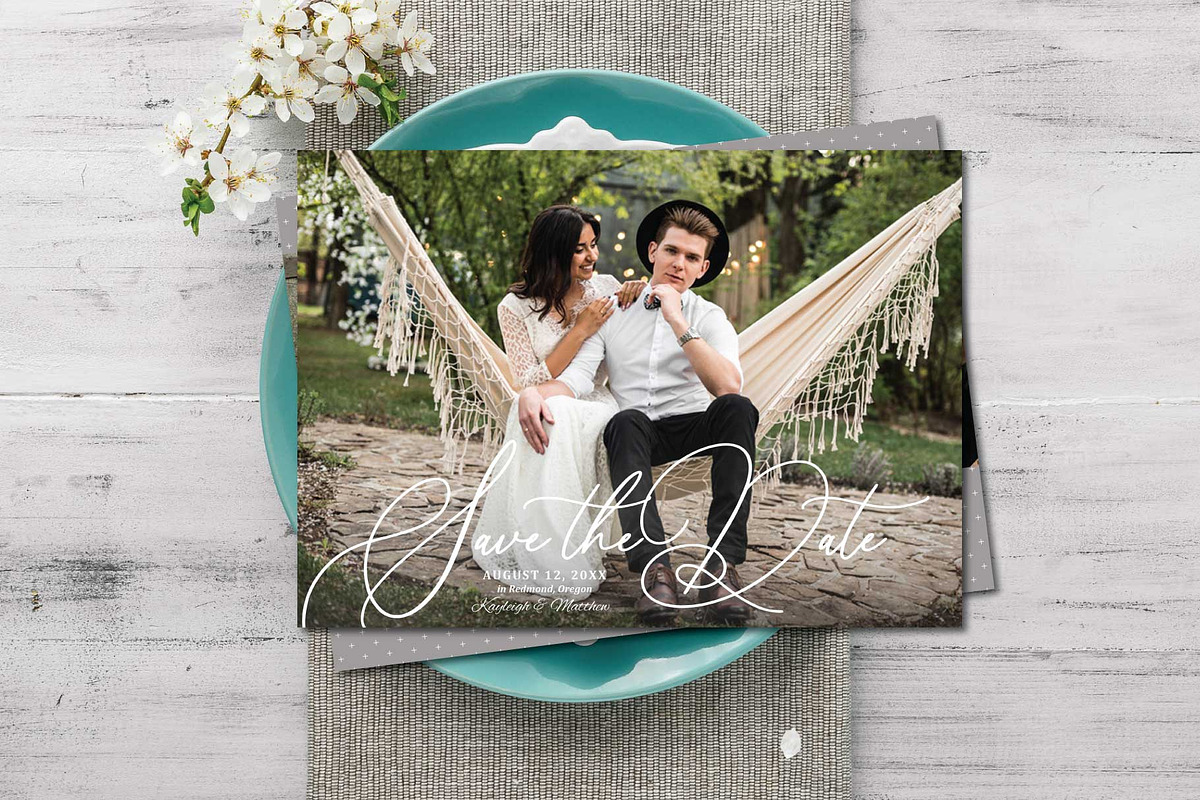Handcrafted Save the Date SD101, an Invitation Template by Studio Forty Design (Photo 2 of 5)