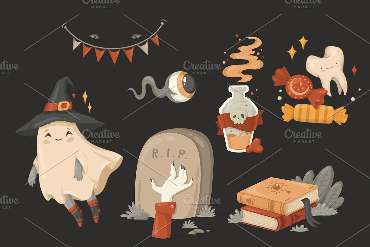 Halloween collection, an Illustration by heyXeni (Photo 3 of 3)