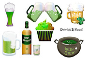 St Patrick's Day Clip Art, an Illustration by FrankiesDaughtersDesign (Thumbnail 3 of 8)
