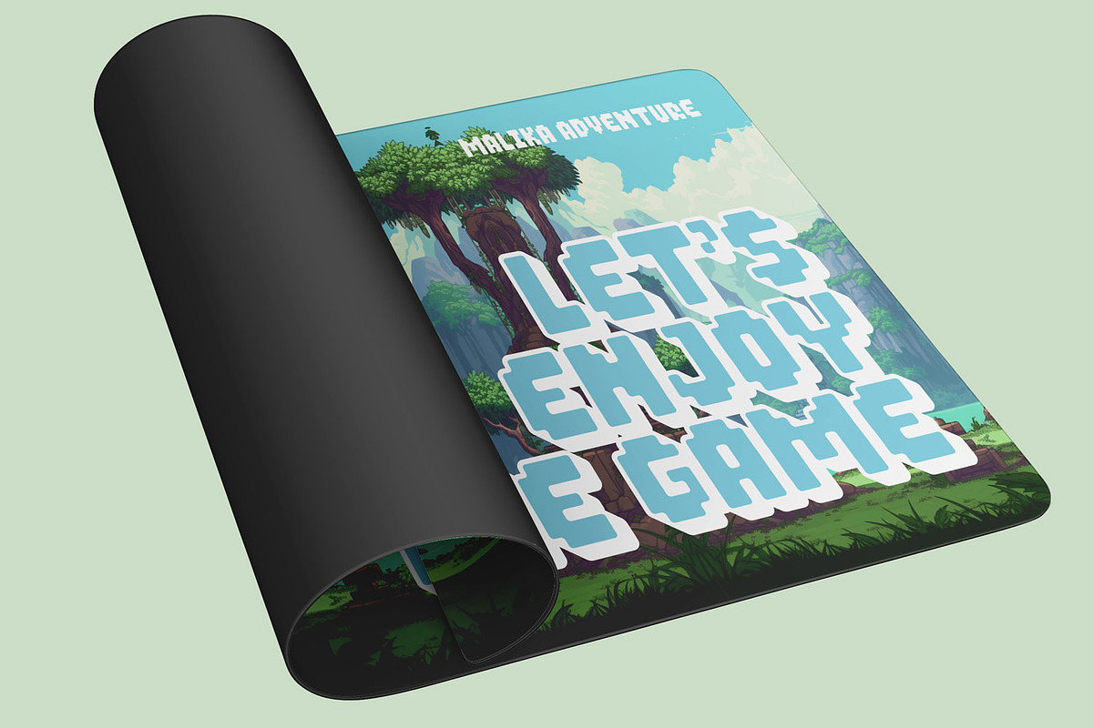 Pixel Gamer, a Symbol Font by Ditatype (Photo 6 of 10)