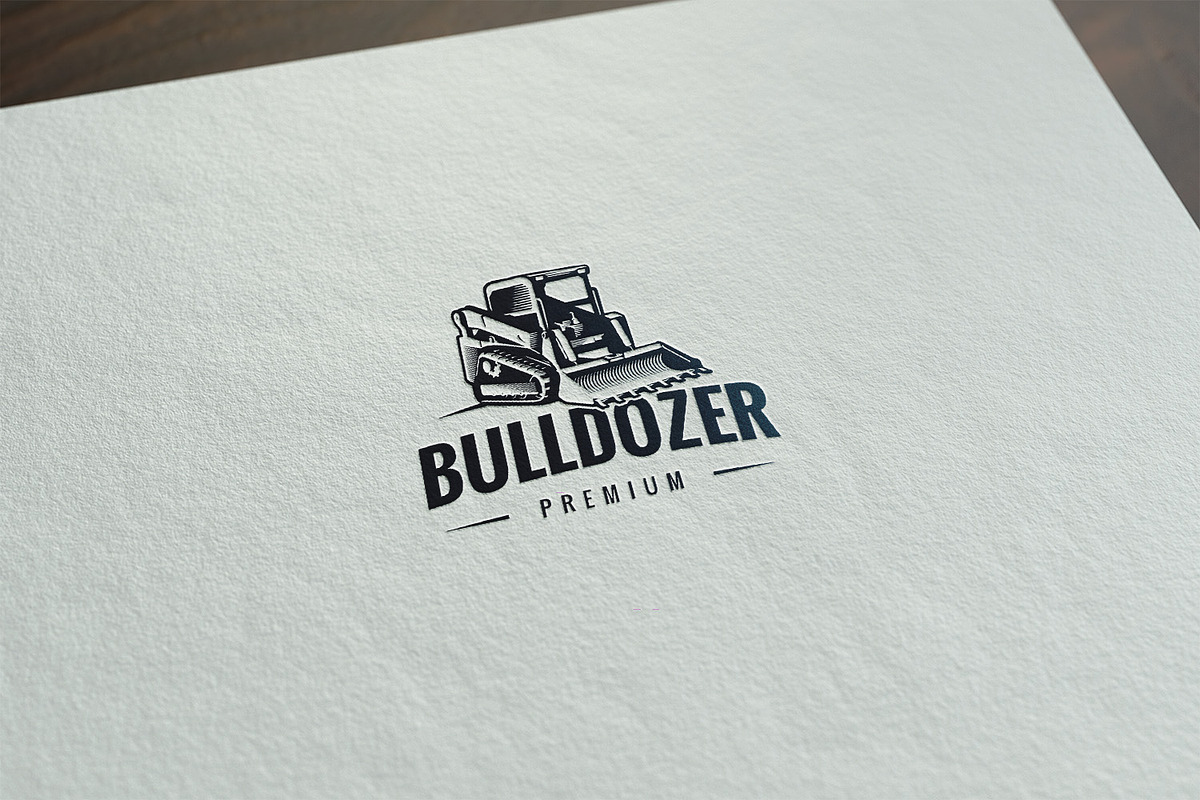 Bulldozer Vintage Logo preview 2