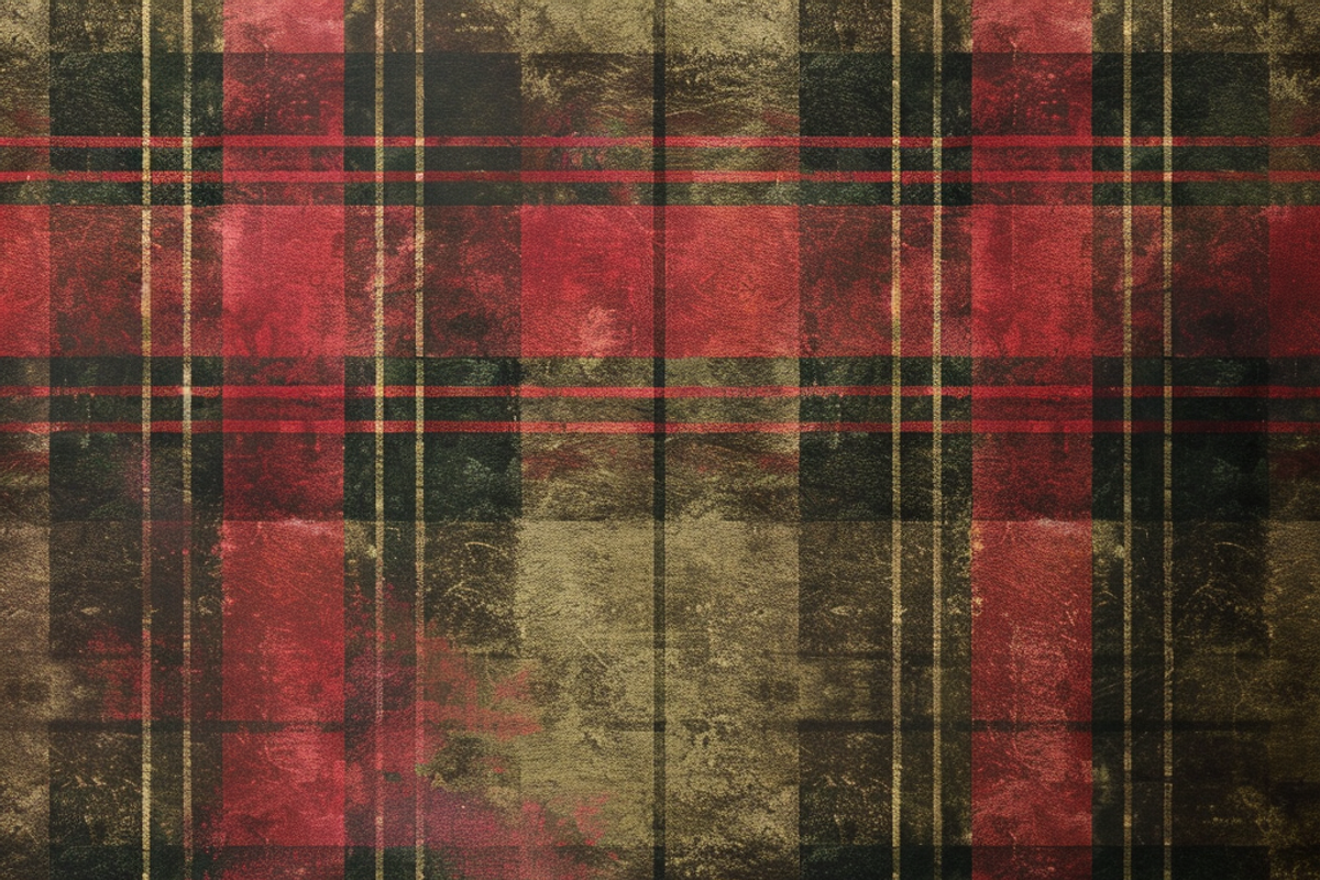 Christmas Tartan Pattern, a Pattern Graphic by Printable Treasure (Photo 7 of 7)