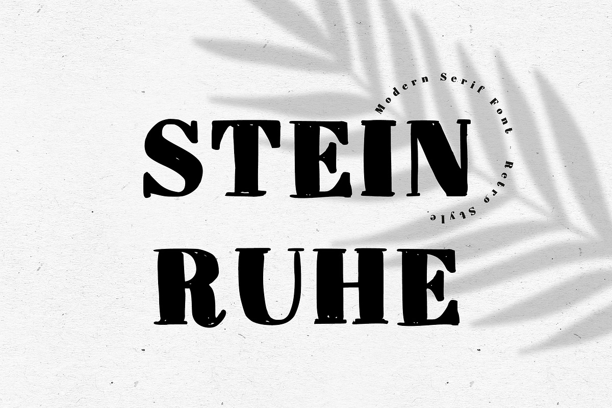 FONT / STEINRUHE preview 5