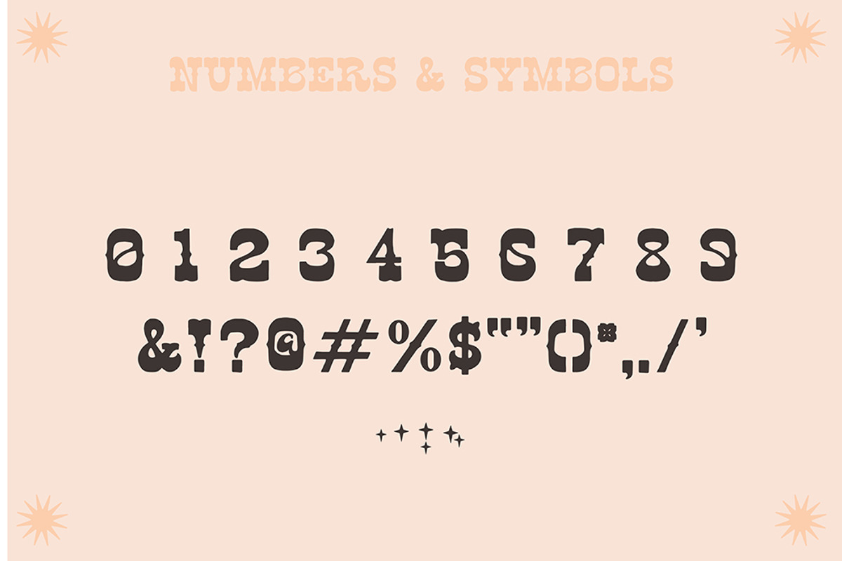 Vaquero • Western handdrawn typeface, a Handwritten Font by Pony Gold Studio (Photo 3 of 4)