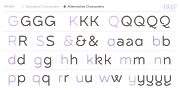 Akwa, a Sans Serif Font by HeadFirst (Thumbnail 7 of 15)