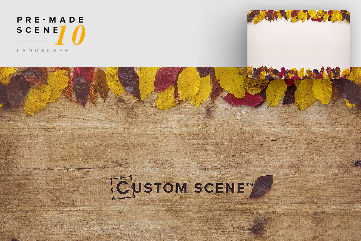 Fall & Autumn Custom Scene Creator, a Product Mockup by Custom Scene (Photo 20 of 22)