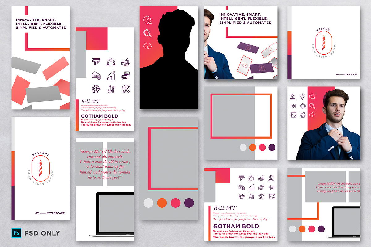 Stylescape / Moodboard Template 02, a Product Mockup by Andre28 (Photo 5 of 6)