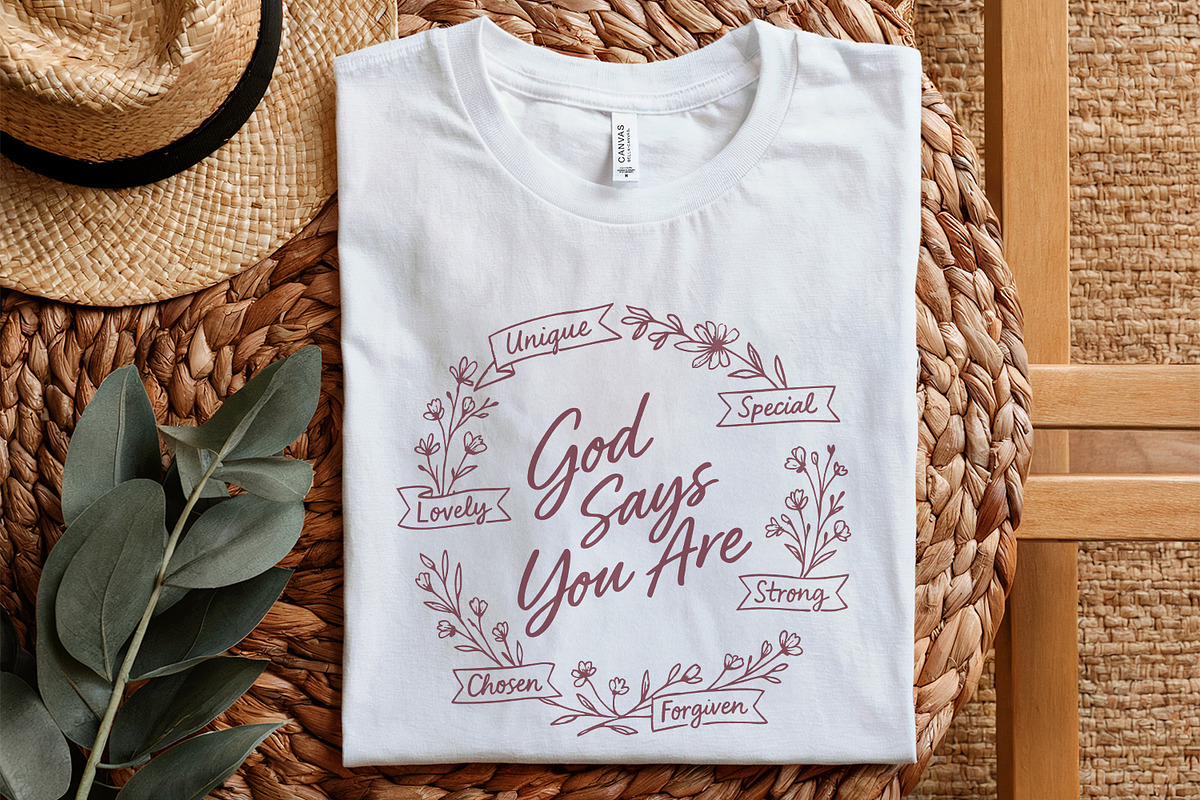 God Says You Are PNG, Unique, an Illustration by SharpMarketplace (Photo 6 of 9)
