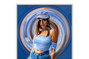 Twirl Paint Photoshop Action