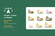 Ramadan Icon Set, an Icon by Premast (Thumbnail 4 of 9)