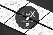 Line-X. Infographic Pack, a Presentation Template by Andrew Kras Design (Thumbnail 1 of 23)