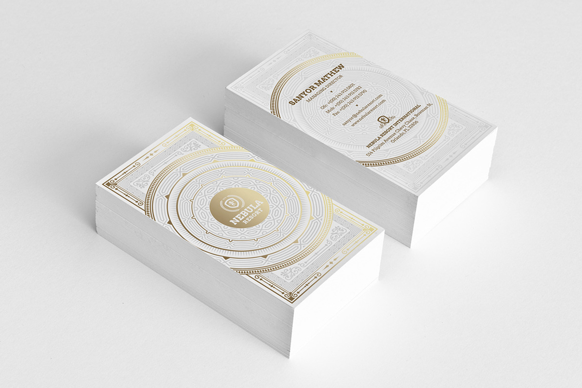 100 Modern Business Card Bundle, a Business Card Template by GraphicsEgg (Photo 99 of 102)