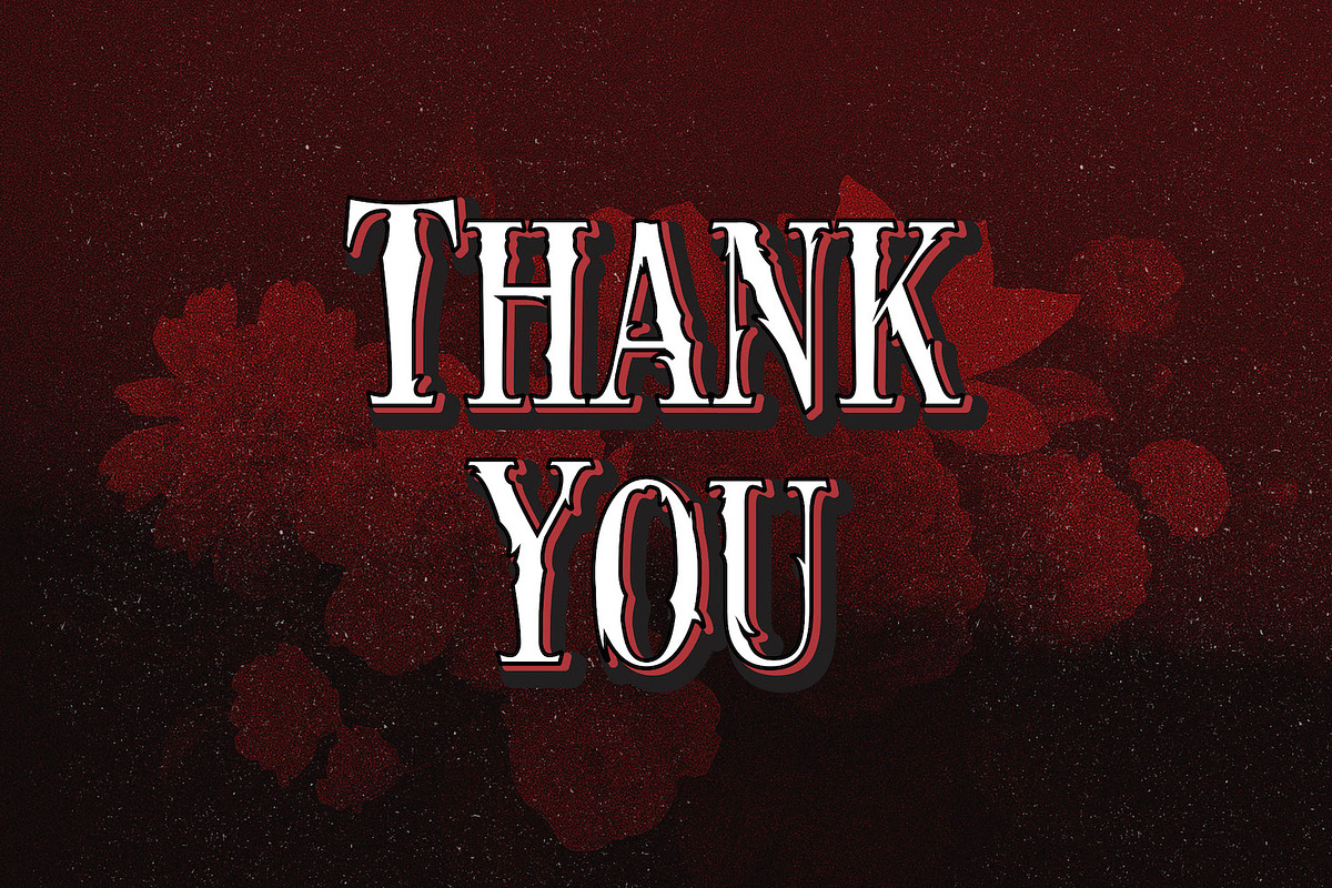 Black Rose - Haunted Display Font, a Blackletter Font by StringLabs (Photo 7 of 7)