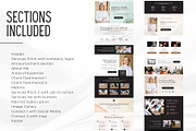 Therapist Canva Website Template, a Landing Page Template by Kromatic Design Studio (Thumbnail 2 of 8)