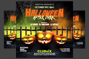 Halloween Flyer Template, a Flyer Template by Hotpin