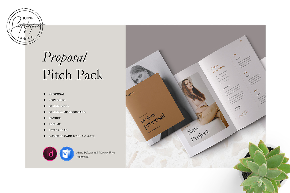 Proposal Pitch Pack, a Brochure Template by GraphicsEgg (Photo 1 of 12)