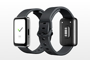 Smartwatch Mockup, a Wearable Device Mockup by SLAB! Design (Thumbnail 5 of 9)