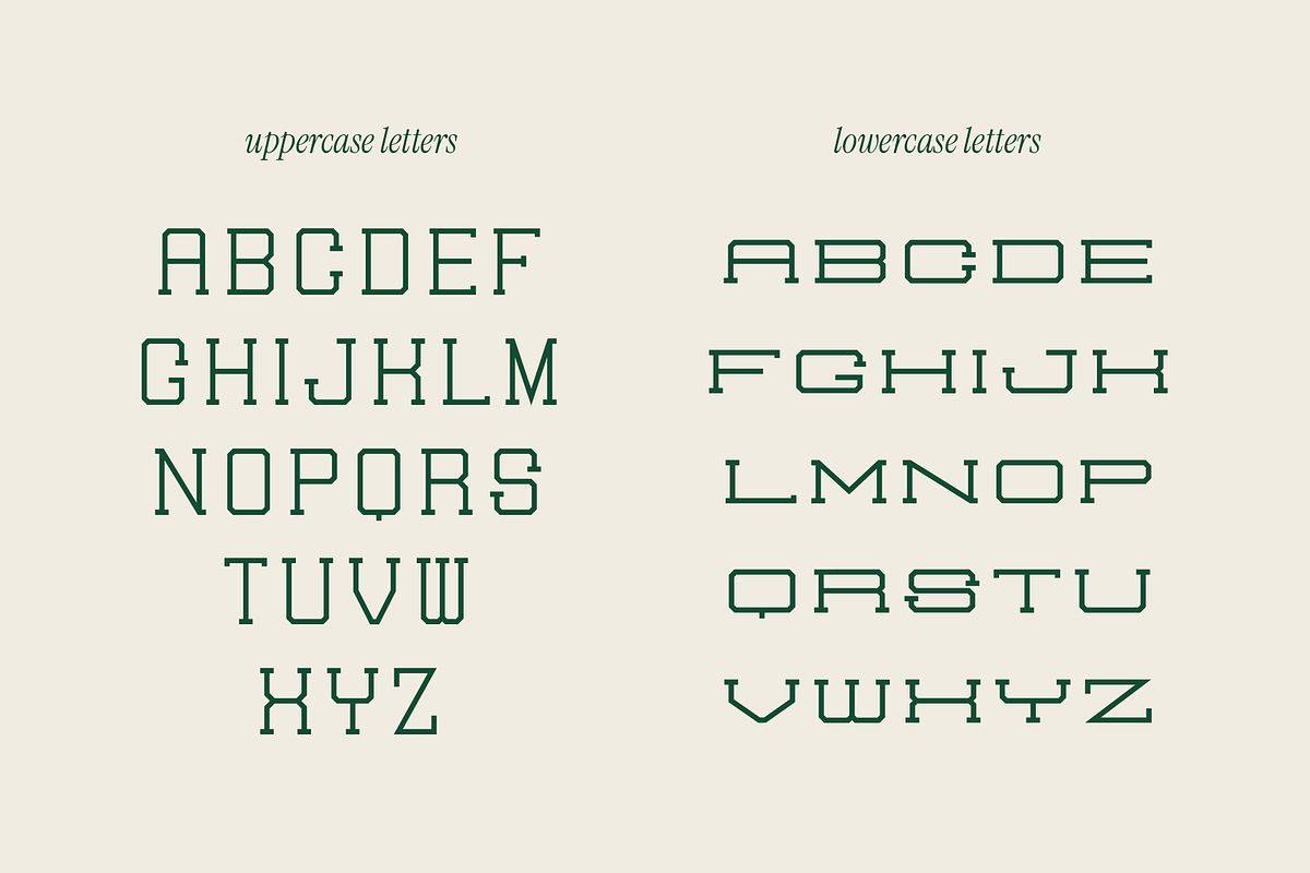 Monogram World Slab, a Slab Serif Font by Headfonts (Photo 6 of 9)