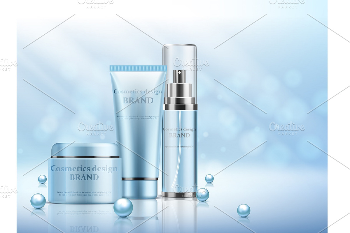Cosmetic Tube  Packaging Mockup, a Cups & Container Mockup by StudioVin