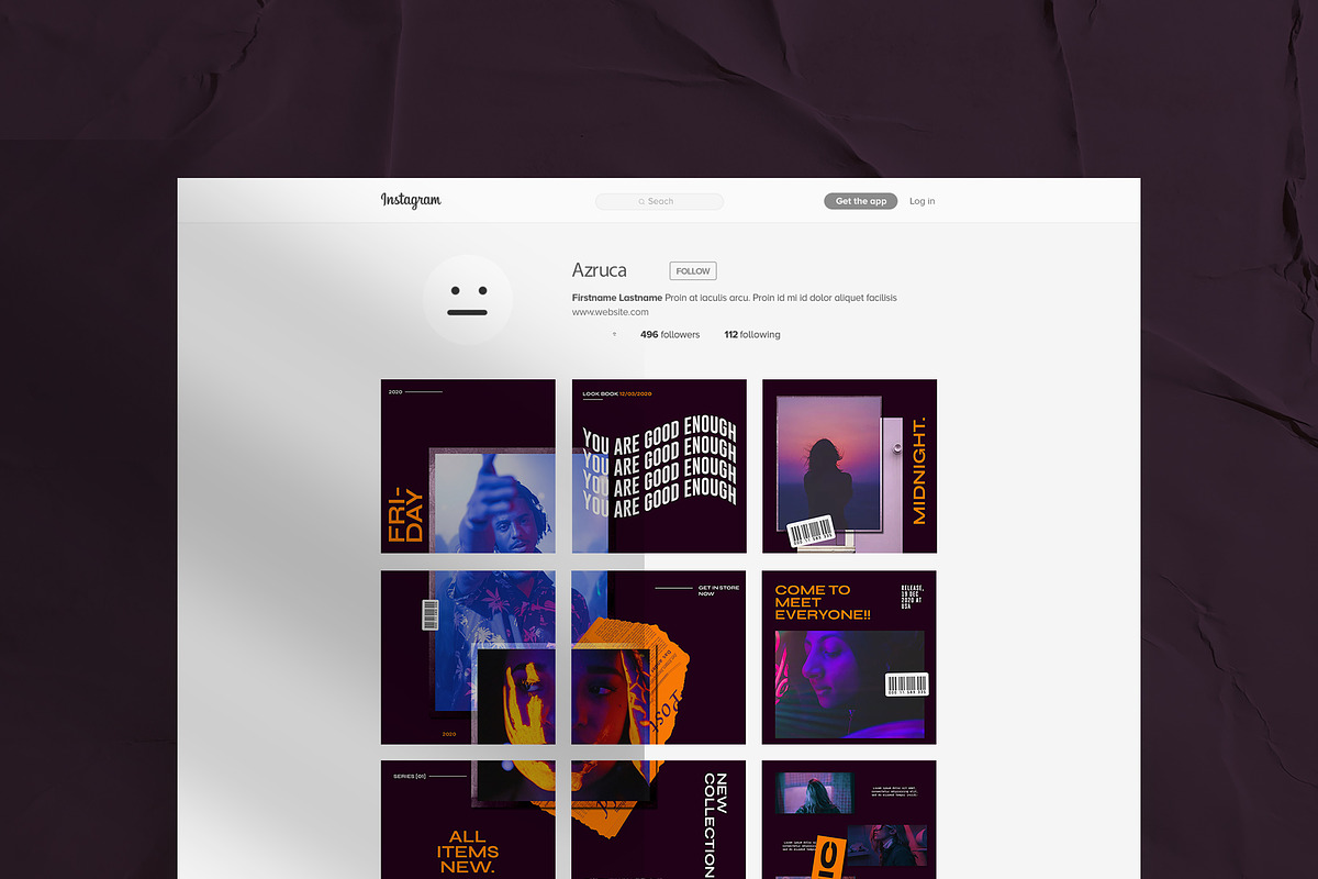 Guesser Puzzle Instagram Feed, a Social Media Template by Azruca (Photo 5 of 7)