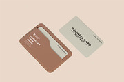 Leather Card Holder Mockup, an Advertising Mockup by tiyasprabawa (Thumbnail 4 of 5)