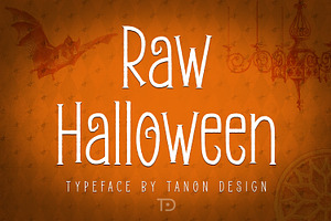 Raw Halloween Font