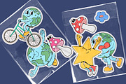 Earth Day Cartoon Collection, an Illustration by Alina Sh (Thumbnail 8 of 8)
